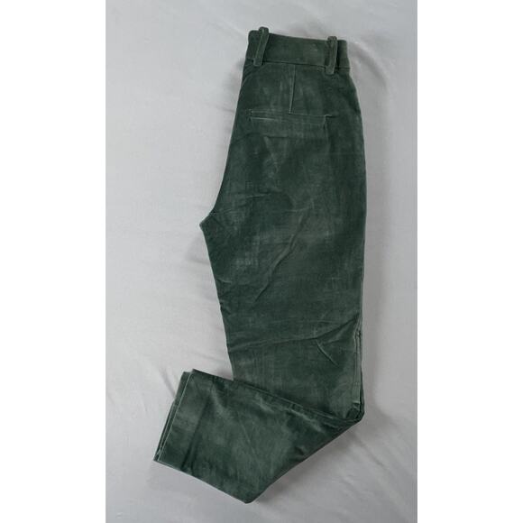 Babaton Atelier Velvet , Felt , Velour Chino Ankle Pants Women's Size 00 - Picture 8 of 8